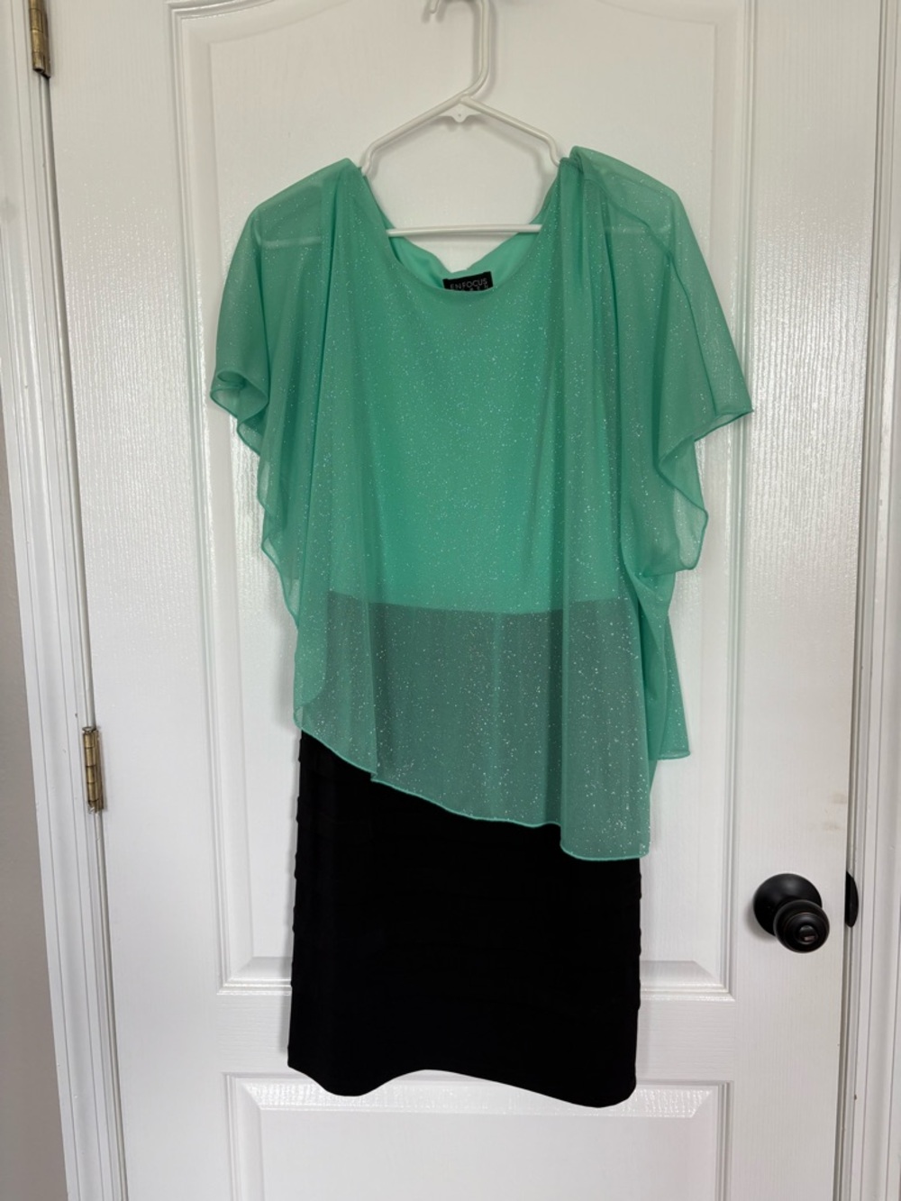 Enfocus Studio Mint Green Women's Dress